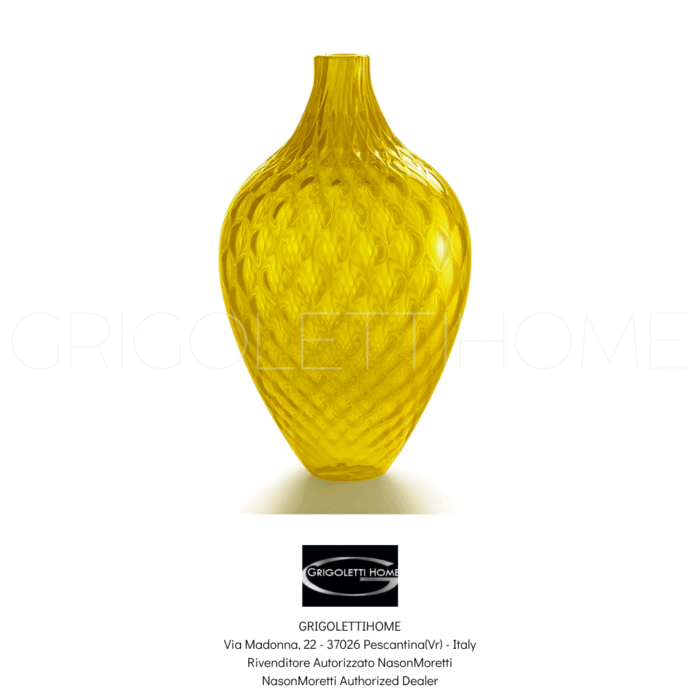 vaso giallo alto samarcanda nason moretti grigolettihome rivenditore verona