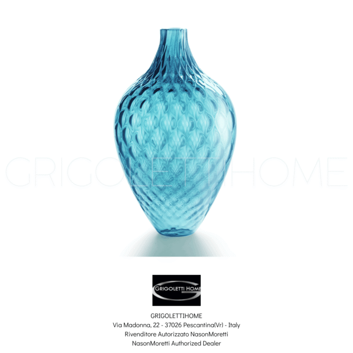 vaso turchese alto samarcanda nason moretti grigolettihome rivenditore verona