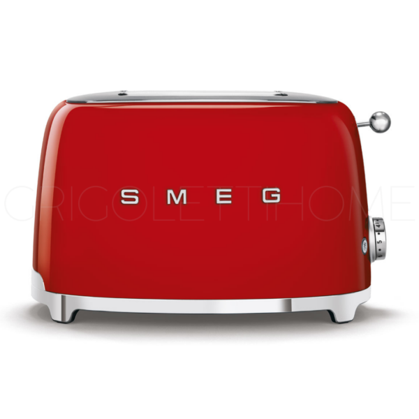 tostapane 2 scomparti rosso lucido smeg grigolettihome rivenditore verona 1