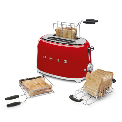 tostapane 2 scomparti rosso lucido smeg grigolettihome rivenditore verona 5