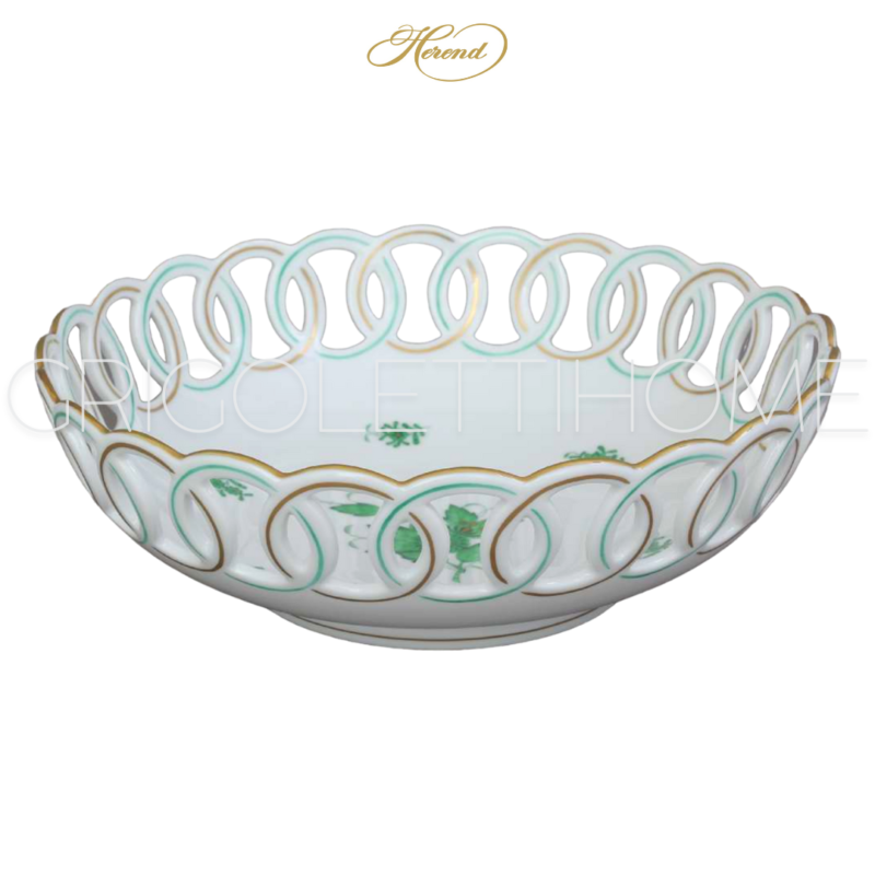 cestino apponyi verde herend grigolettihome rivenditore verona 2