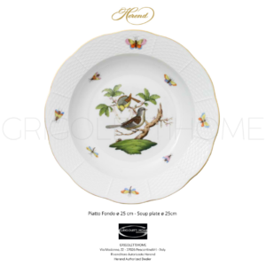 piatto fondo 25 rothschild herend grigolettihome rivenditore verona piatto fondo 25 rothschild herend grigolettihome rivenditore verona