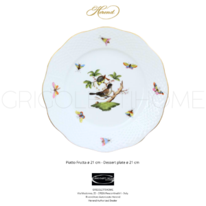 piatto frutta dessert 21 rothschild herend grigolettihome rivenditore verona piatto frutta dessert 21 rothschild herend grigolettihome rivenditore verona