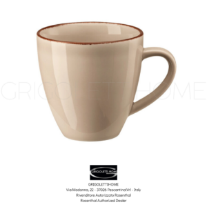 bicchiere con manico shell profi casual rosenthal grigolettihome rivenditore verona