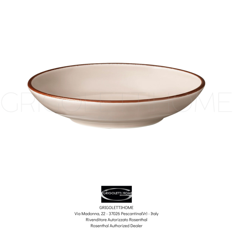 piatto fondo cm 22 shell profi casual rosenthal grigolettihome rivenditore verona