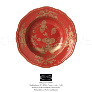 piatto fondo oriente italiano rubrum richard ginori grigolettihome rivenditore