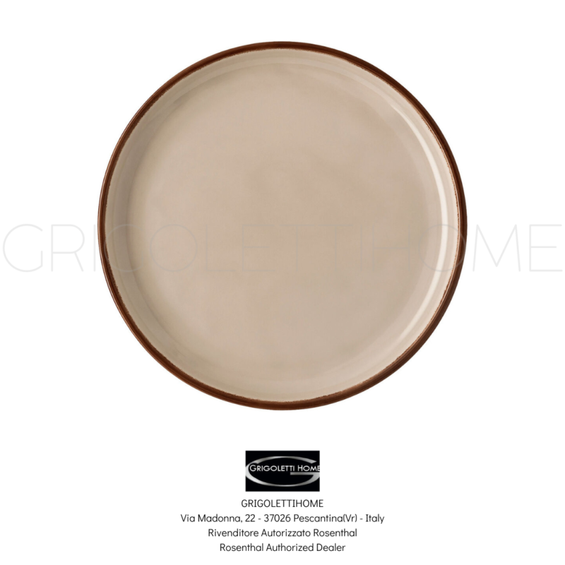 piatto frutta dessert cm 22 shell profi casual rosenthal grigolettihome rivenditore verona