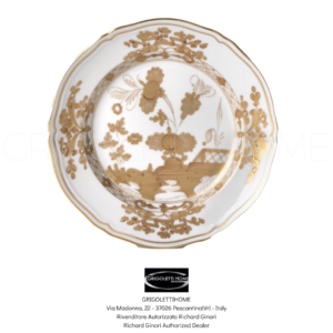 piatto piano oriente italiano aurum richard ginori grigolettihome rivenditore