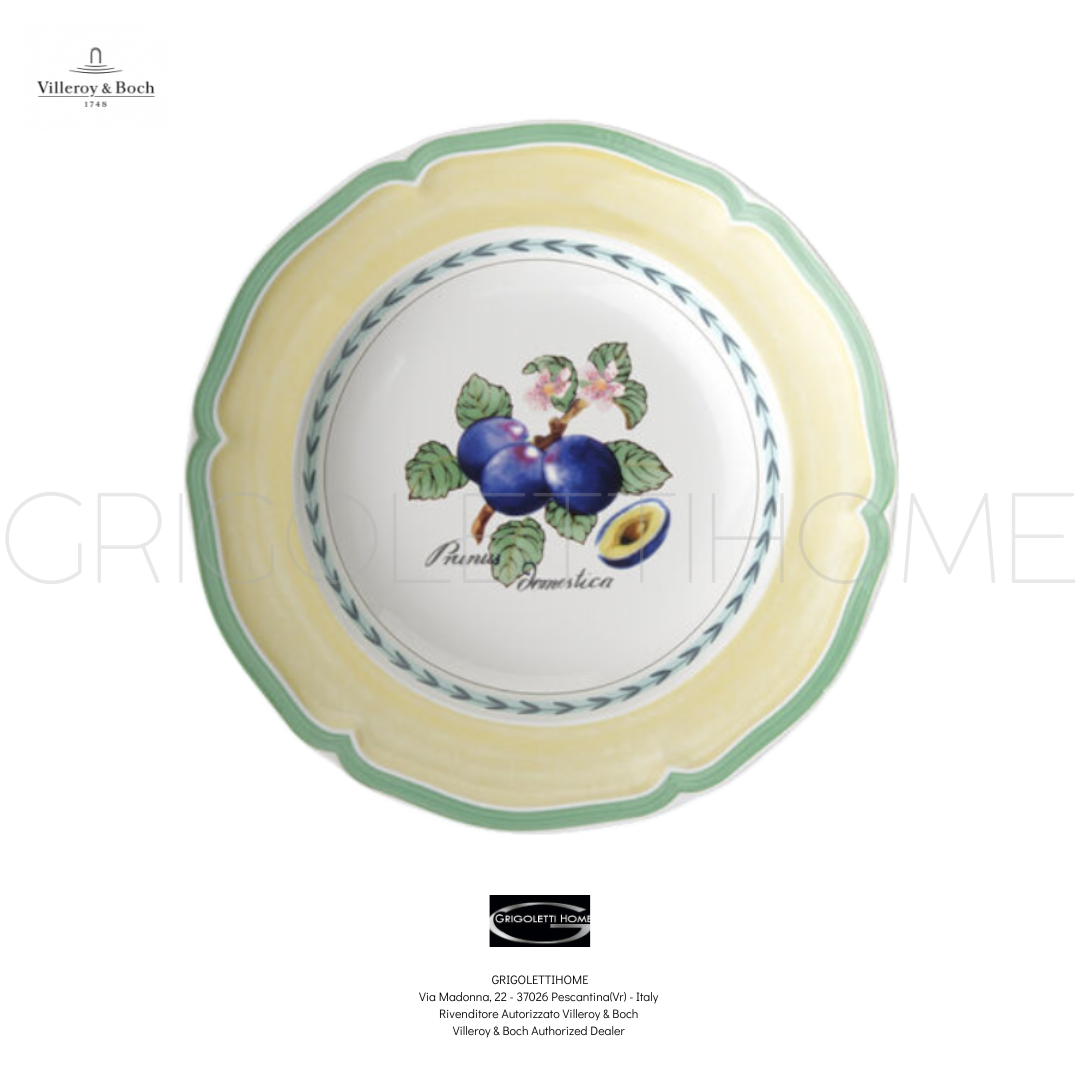 piatto fondo valence french garden villeroy boch grigolettihome rivenditore verona