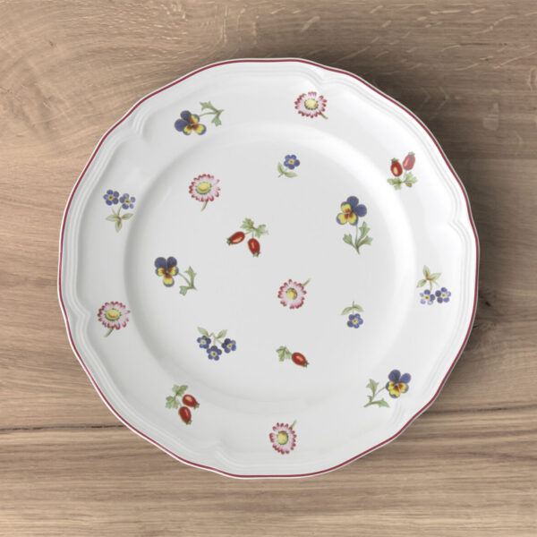 piatto frutta dessert colazione petite fleur villeroy boch grigolettihome rivenditore 2