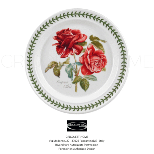piatto piano fragrant cloud botanic roses portmeirion grigolettihome rivenditore