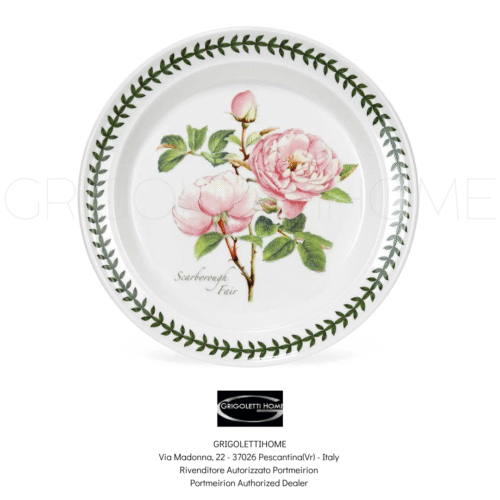 piatto piano scarborough fair botanic roses portmeirion grigolettihome rivenditore