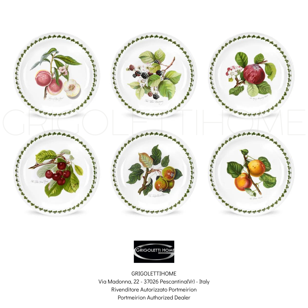 set piatti frutta dessert pomona portmeirion grigolettihome rivenditore