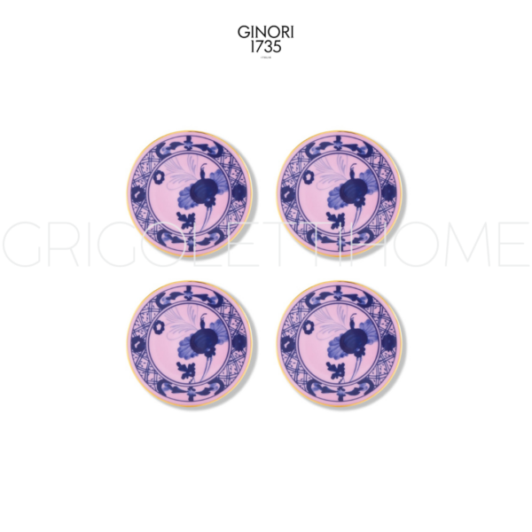 set sottobicchieri oriente italiano tesori azalea richard ginori 1 set sottobicchieri oriente italiano tesori azalea richard ginori 1