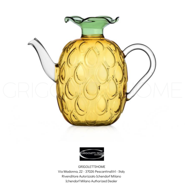 teiera ananas fruits and flower ichendorf milano grigolettihome rivenditore