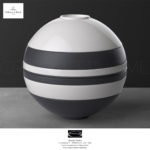 set piatti la boule black white villeroy boch grigolettihome rivenditore