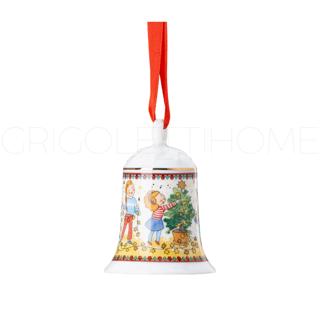 campanella porcellana edizione da collezione natale 2024 hutschenreuther 1