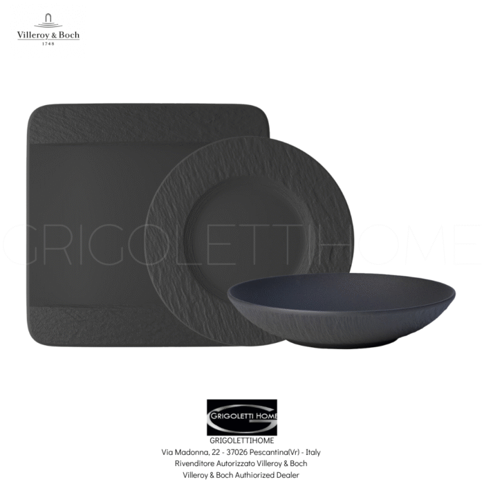 set posto tavola manufacture rock villeroy boch 1