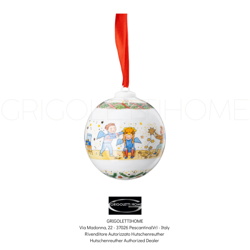 sfera porcellana edizione da collezione natale 2024 hutschenreuther