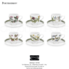 set tazze caffè con piattino botanic garden portmeirion grigolettihome rivenditore