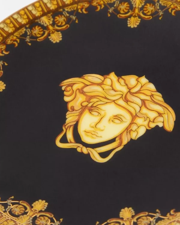 Piatto piano burro cm 10:in 3.93 I love baroque dettaglio Versace Rosenthal GrigolettiHome