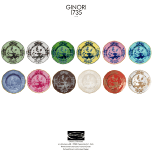 Set 12 Piatti Piani - Oriente Italiano - Richard Ginori-Ginori1735-GrigolettiHome Set 12 Piatti Piani Oriente Italiano Richard Ginori Ginori1735 GrigolettiHome