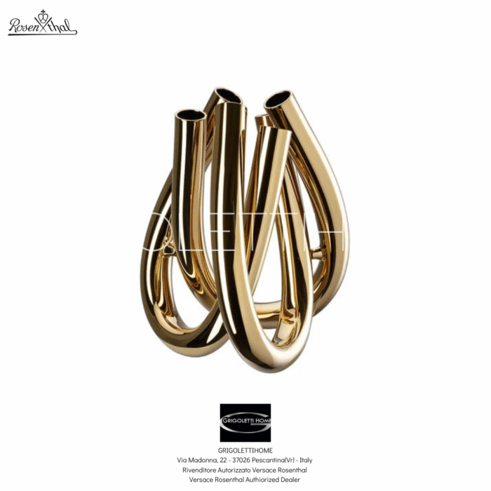 Vaso Triu Oro Gold cm 22 – Rosenthal