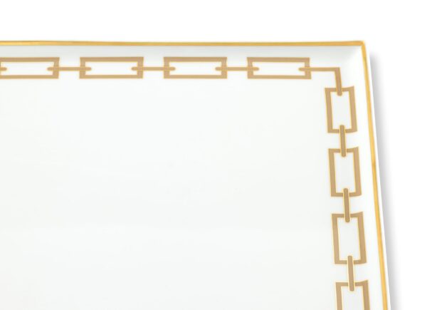 Centrotavola Quadrato Catene Cachemire cm 30,9/in 12.16 - Richard Ginori - Rivenditore