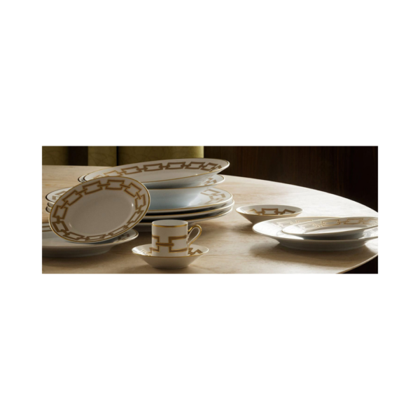 Set 6 piatti piani cm 28 - Catene Ebano - Richard Ginori - Rivenditore