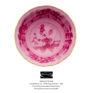 GINORI 1735 - ORIENTE ITALIANO (11) Coppetta ø cm 15 inch 5.9 - Colore Porpora - Oriente Italiano - Richard Ginori - Rivenditore