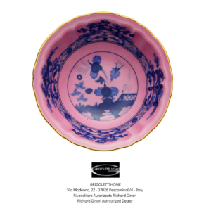 Coppetta ø cm 15 inch 5.9 - Colore Azalea - Oriente Italiano - Richard Ginori - Rivenditore