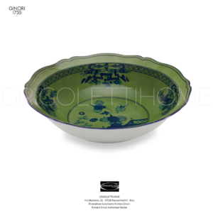 Piatto_Vassoio Fondo da portata_Centrotavola cm 35 - Oriente italiano Malachite - Richard Ginori - GrigolettiHome Piatto Fondo da Portata cm 35 - Oriente Italiano Malachite - Richard Ginori / GINORI1735