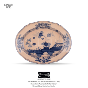 Vassoio Ovale cm 34 - Oriente italiano Cipria - Richard GinoriGinori1735-GrigolettiHome Vassoio-Ovale-cm-34-Oriente-italiano-Cipria-Richard-GinoriGinori1735-GrigolettiHome