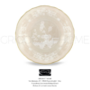 Coppetta ø cm 15 inch 5.9 - Colore Meringa - Oriente Italiano - Richard Ginori - Rivenditore