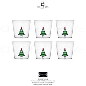 Woodland Tales - set 6 bicchieri Tumbler cl 35 -Natale 2025 - Ichendorf Milano