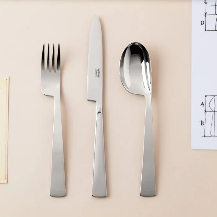 Set flatware 74 pieces Conca Silver plated - Sambonet - Francine