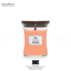 Candela media a clessidra Manuka Nectar-Woodwick-GrigolettiHome