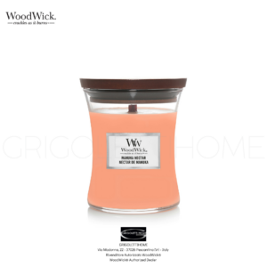 Candela media a clessidra Manuka Nectar-Woodwick-GrigolettiHome