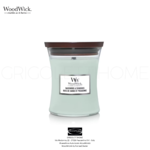 Candela Media Sagewood & Seagrass - Woodwick - GrigolettiHome
