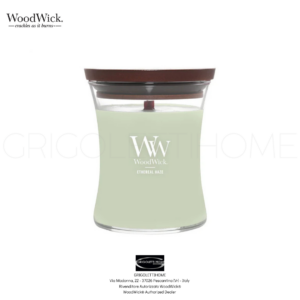 Candela Media a Clessidra Ethereal Haze - Woodwick - GrigolettiHome