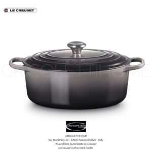 Cocotte Ovale cm 31 Evolution Flint - Le Creuset - GrigolettiHome Cocotte Ovale cm 31 Evolution Flint Le Creuset GrigolettiHome