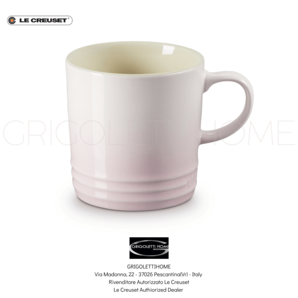 Mug Shell Pink 350 ml London Le Creuset GrigolettiHome
