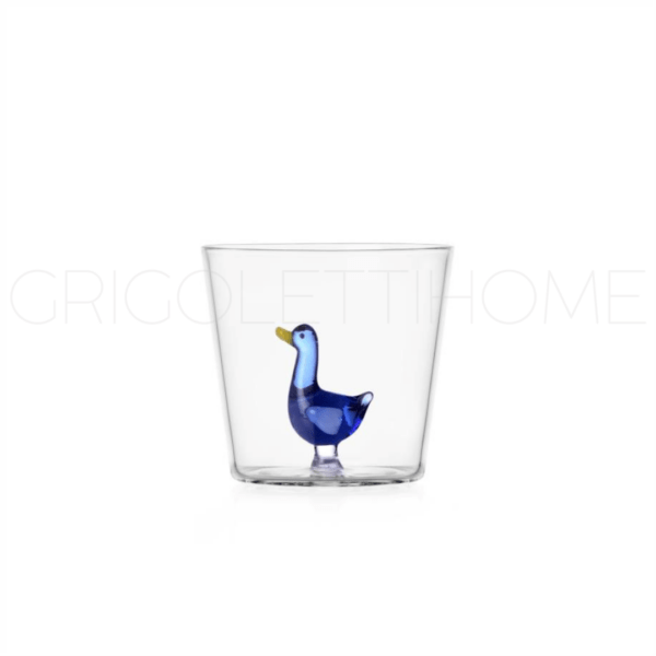 Bicchiere Oca Blu Animal Farm Ichendorf Milano GrigolettiHome