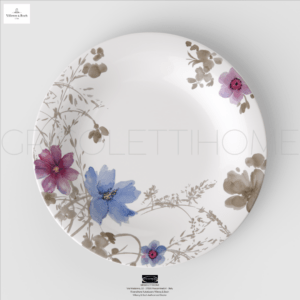 Piatto Piano MarieFleur Gris Basic - Villeroy & Boch - GrigolettiHome Piatto Piano MarieFleur Gris Basic Villeroy & Boch GrigolettiHome