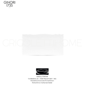 Vassoio rettangolare cm 15 Vecchio Ginori Richard Ginori GrigolettiHome