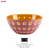 Contenitore cm 25-Le Murrine-MauveWhiteCaramel-Guzzini-GrigolettiHome Contenitore cm 25 Le Murrine MauveWhiteCaramel Guzzini GrigolettiHome