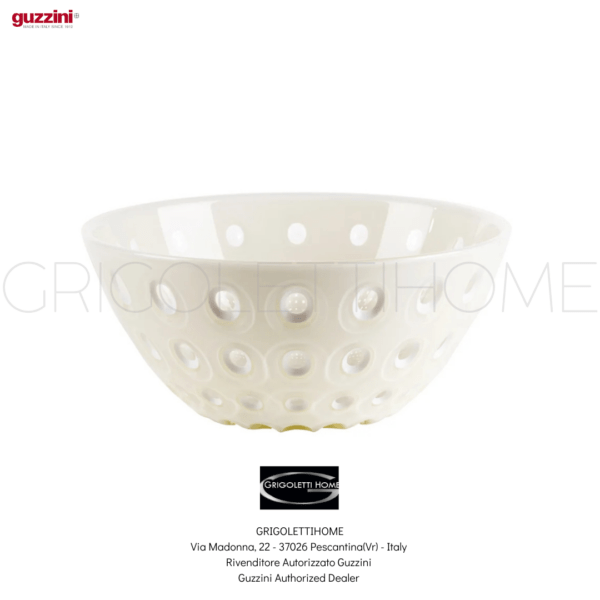 Contenitore cm 25 Le Murrine PearlWhitePearl Guzzini GrigolettiHome (1)