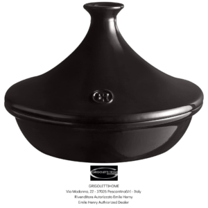 Tajine ø cm 32 - Nero/Fusain - Emile Henry - EH795632 - Emile Henry