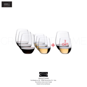 RIEDEL The O Wine Tumbler ViognierChardonnay + CabernetMerlot