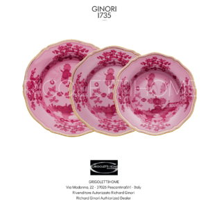 Set piatti Posto Tavola 3 pezzi - Oriente Italiano Porpora - Richard Ginori / GINORI1735